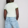 Trykt bomulls-ringer-baby-T-skjorte
