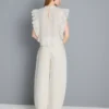 Ultimate bomullsjeans med tønneformede ben