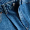 Ultimate bomullsjeans med tønneformede ben