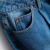 Ultimate bomullsjeans med tønneformede ben