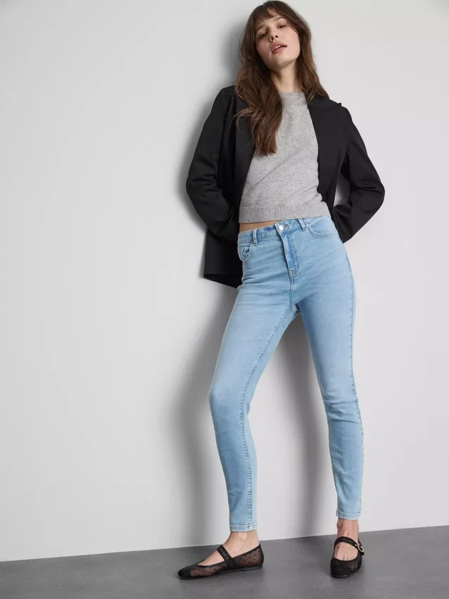 Ultimate skinny jeans med høy midje