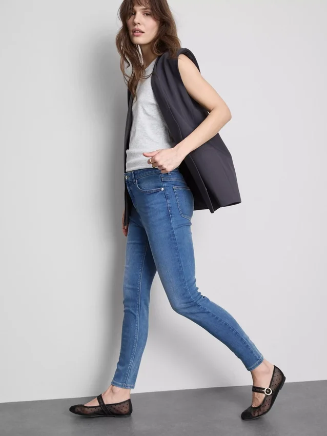 Ultimate skinny jeans med høy midje