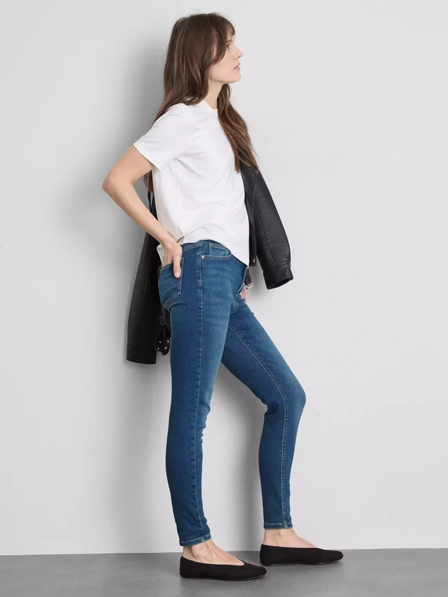 Ultimate skinny jeans med høy midje