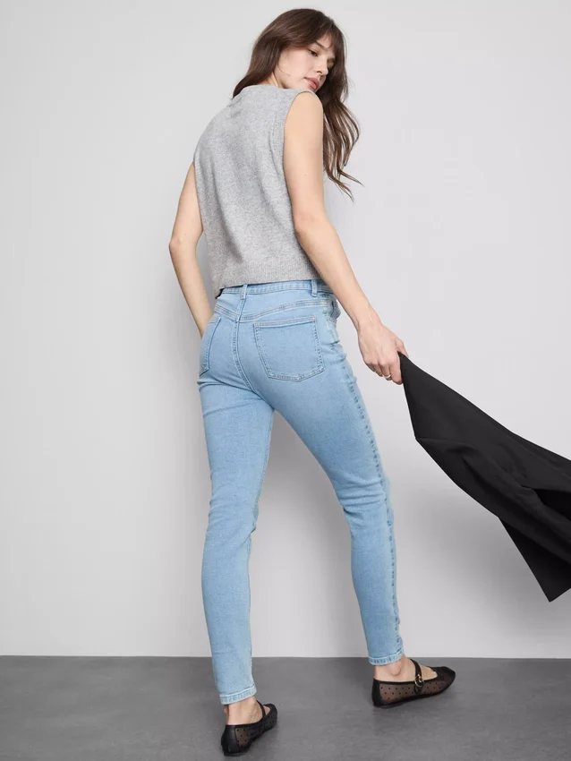 Ultimate skinny jeans med høy midje