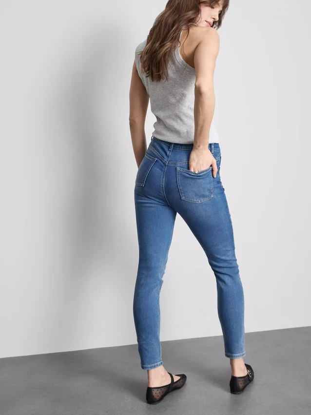 Ultimate skinny jeans med høy midje