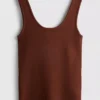 Ultimate strikket tank-top