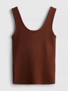 Ultimate strikket tank-top