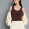 Ultimate strikket tank-top