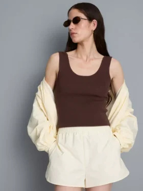 Ultimate strikket tank-top