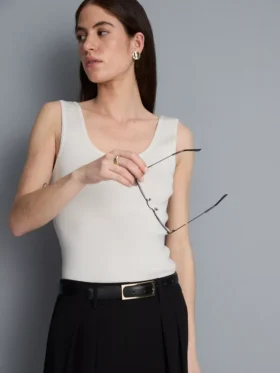 Ultimate strikket tank-top