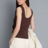 Ultimate strikket tank-top
