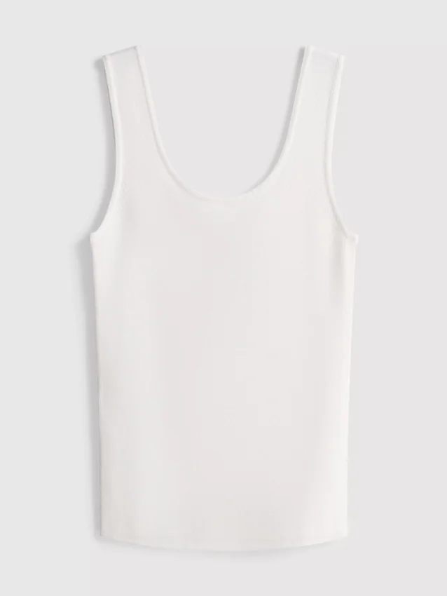 Ultimate strikket tank-top