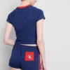 USA fotball-pysjamaser med korte shorts