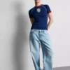 USA langermet baby-T-skjorte