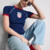 USA langermet baby-T-skjorte
