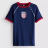 USA langermet baby-T-skjorte