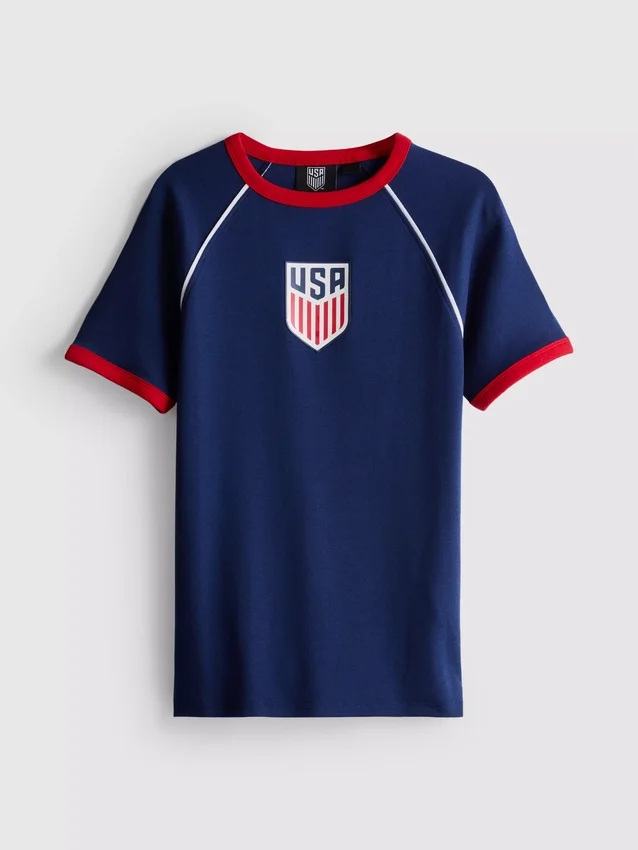 USA langermet baby-T-skjorte
