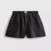 Utility-shorts i bomullsdenim