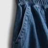 Utility-shorts i bomullsdenim
