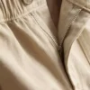 Utility-shorts i bomullsdenim