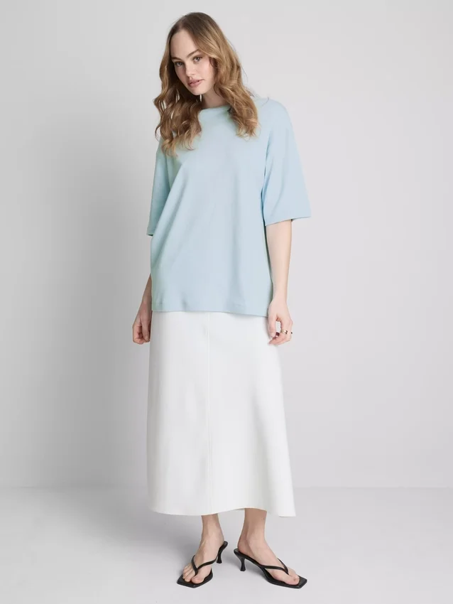 Uunnværlig oversized bomullstrøye