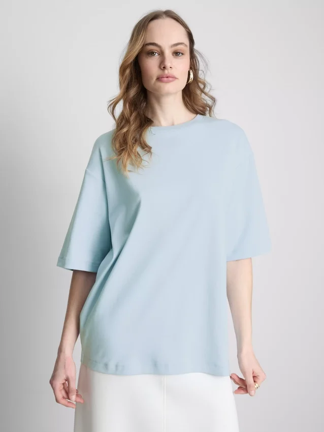 Uunnværlig oversized bomullstrøye