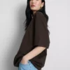 Uunnværlig oversized bomullstrøye