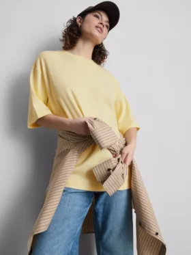 Uunnværlig oversized bomullstrøye