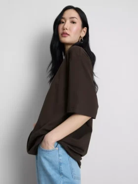 Uunnværlig oversized bomullstrøye