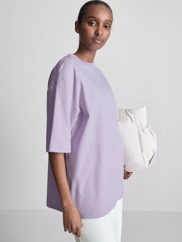 Uunnværlig oversized bomullstrøye