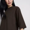 Uunnværlig oversized bomullstrøye