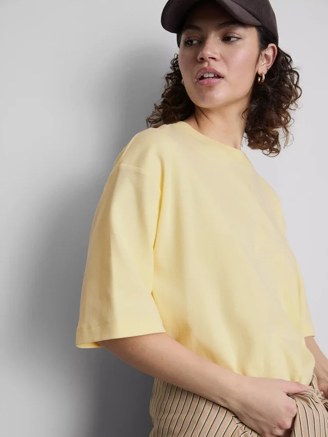 Uunnværlig oversized bomullstrøye
