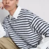Uunnværlig oversized bomullstrøye