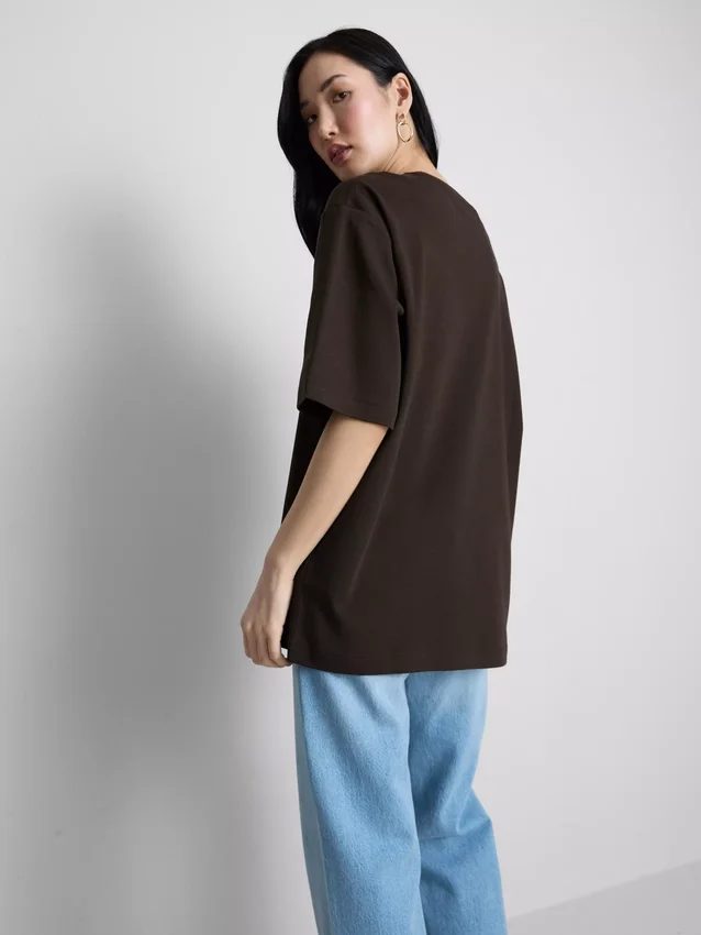 Uunnværlig oversized bomullstrøye