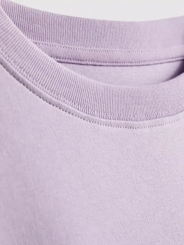 Uunnværlig oversized bomullstrøye