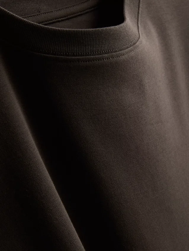 Uunnværlig oversized bomullstrøye