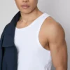 Uunnværlig ribbet tank-top