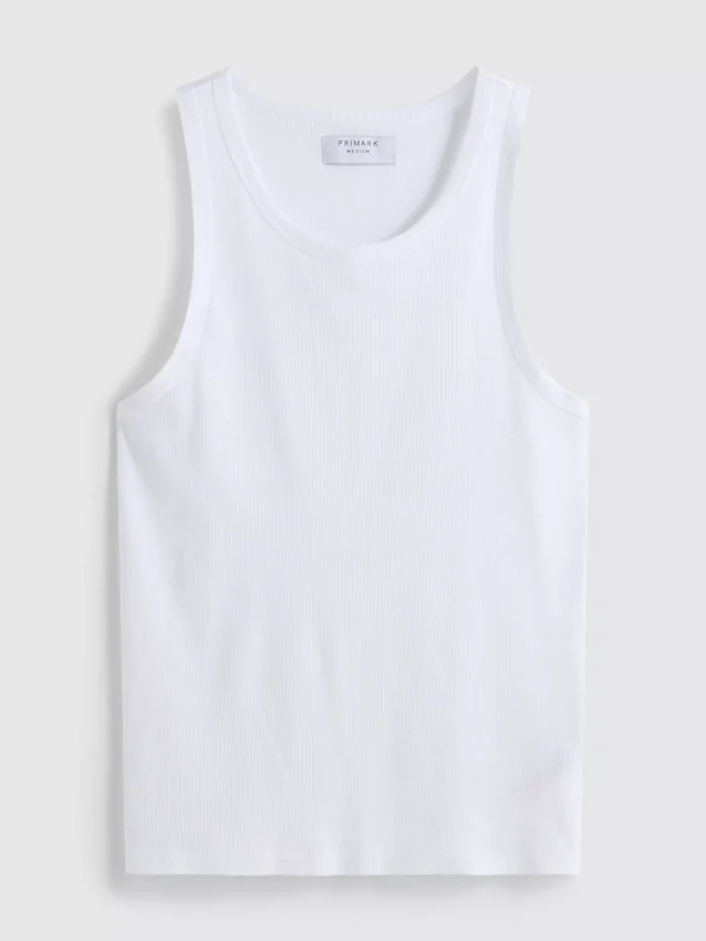 Uunnværlig ribbet tank-top