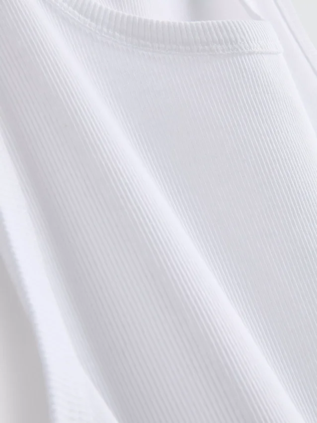 Uunnværlig ribbet tank-top