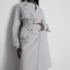 Uunnværlig trenchcoat med belte