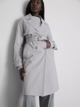 Uunnværlig trenchcoat med belte