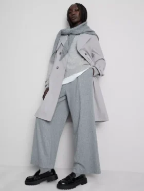 Uunnværlig trenchcoat med belte