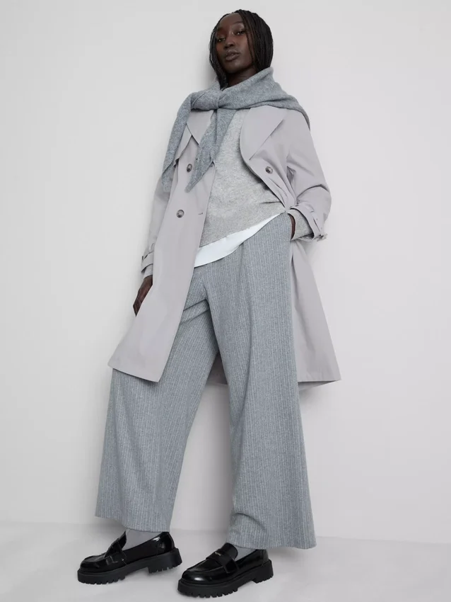 Uunnværlig trenchcoat med belte