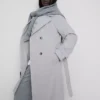 Uunnværlig trenchcoat med belte