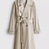 Uunnværlig trenchcoat med belte