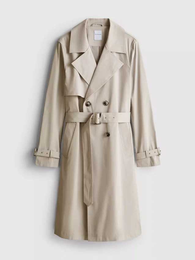 Uunnværlig trenchcoat med belte