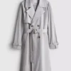 Uunnværlig trenchcoat med belte