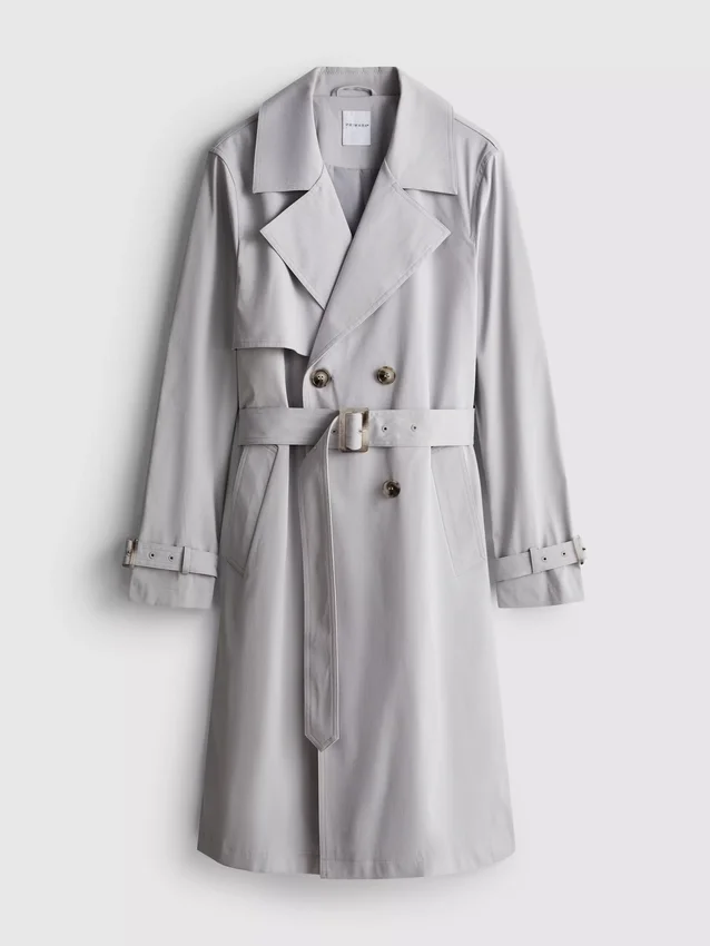 Uunnværlig trenchcoat med belte