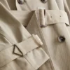 Uunnværlig trenchcoat med belte