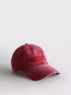 Vasket baseballcap med broderi